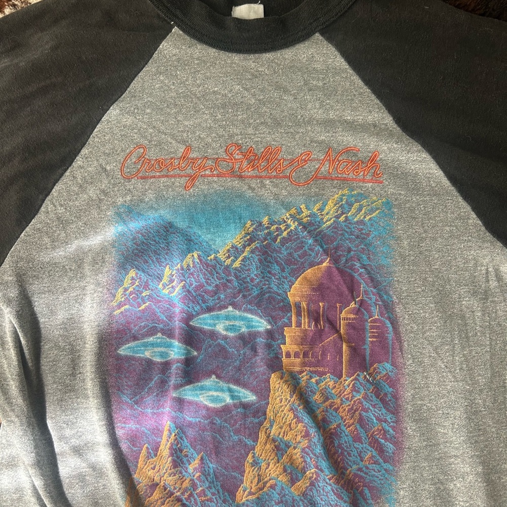 Vintage Crosby stills and Nash Tee!